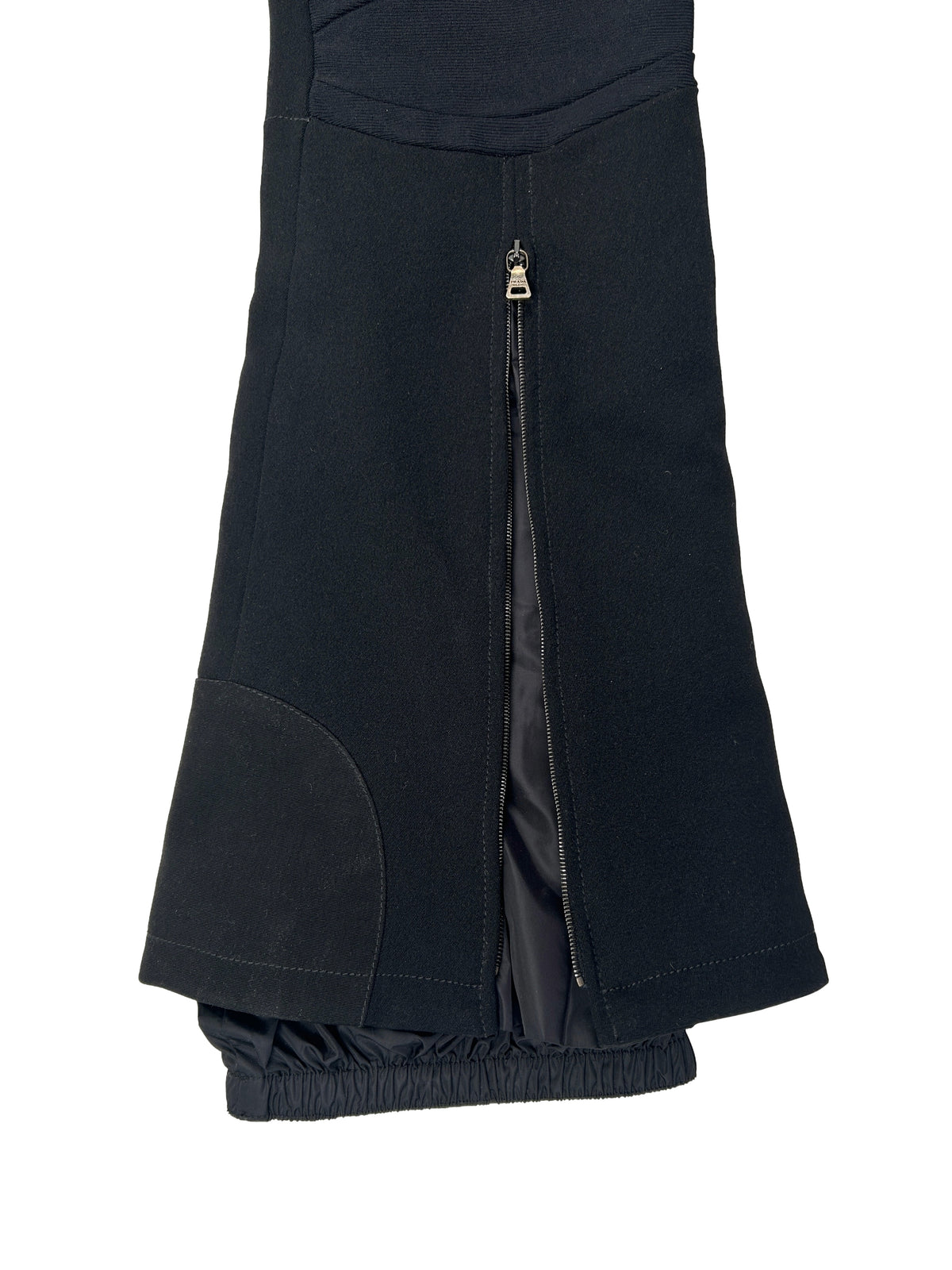 Prada Size 40 Black Flare Leg Ski Pants
