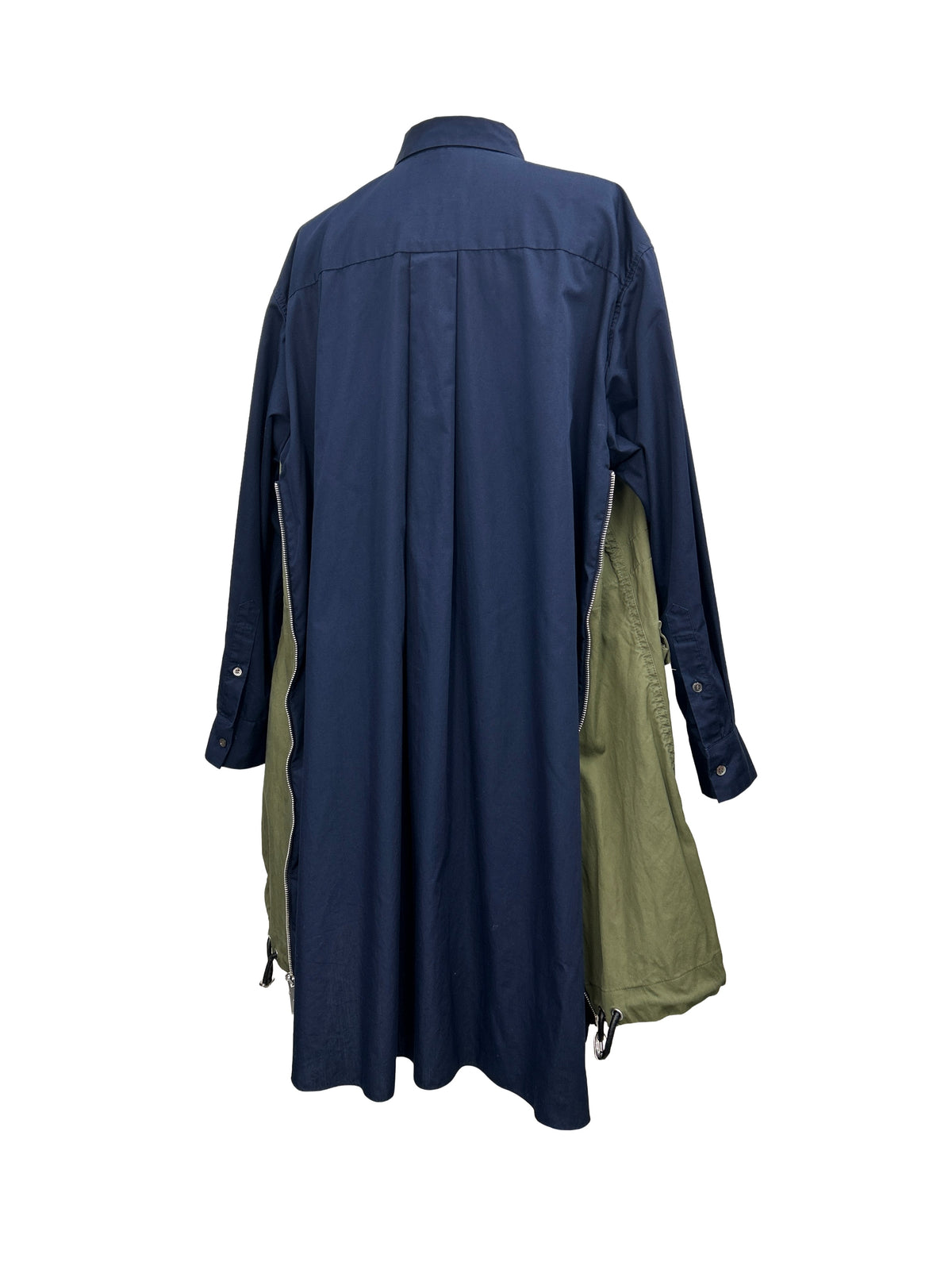 Sacai Size 2 Hybrid Docking Shirt-Coat