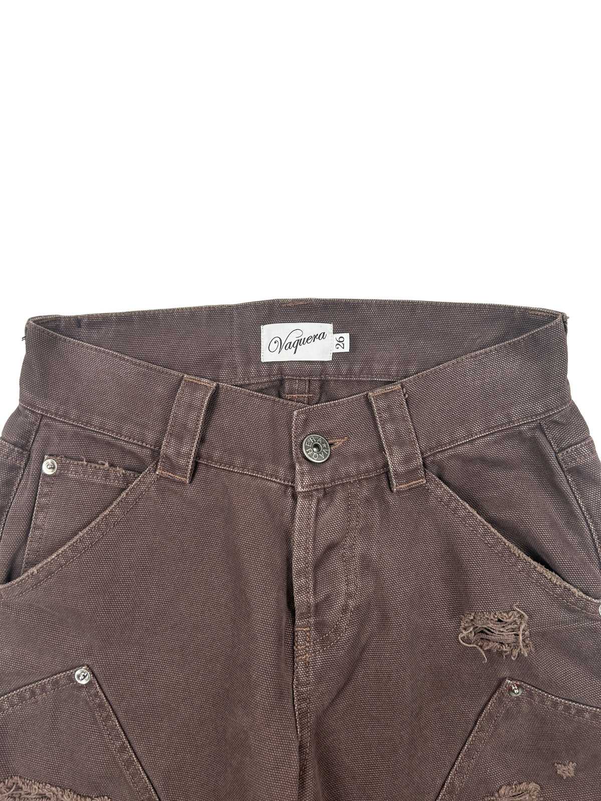 Vaquera Size 26 Brown Workwear Trousers