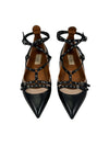Valentino Size 37 Caged Ballet Flats