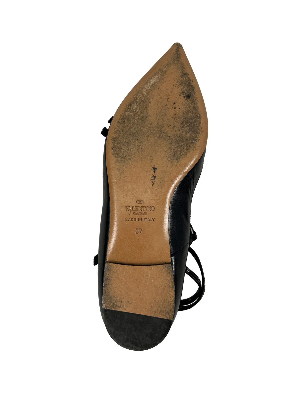 Valentino Size 37 Caged Ballet Flats