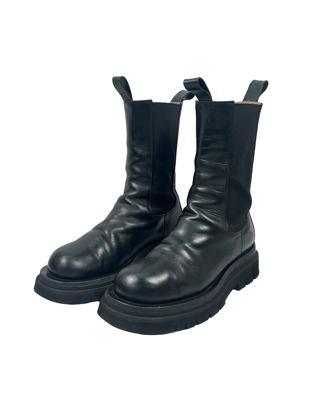 Bottega Veneta Size 40 Lug Chelsea Boots