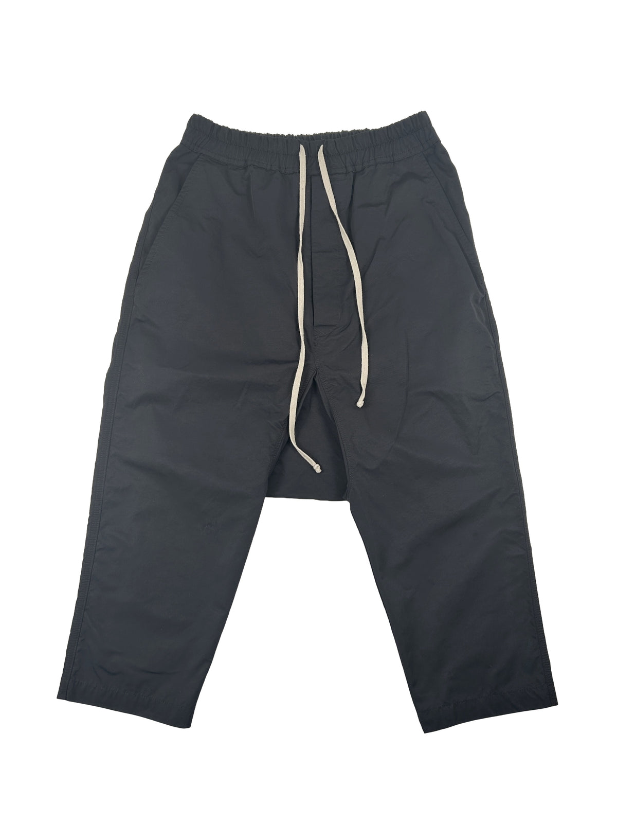 Rick Owens DRKSHDW Size XS Drawstring Cropped Trousers