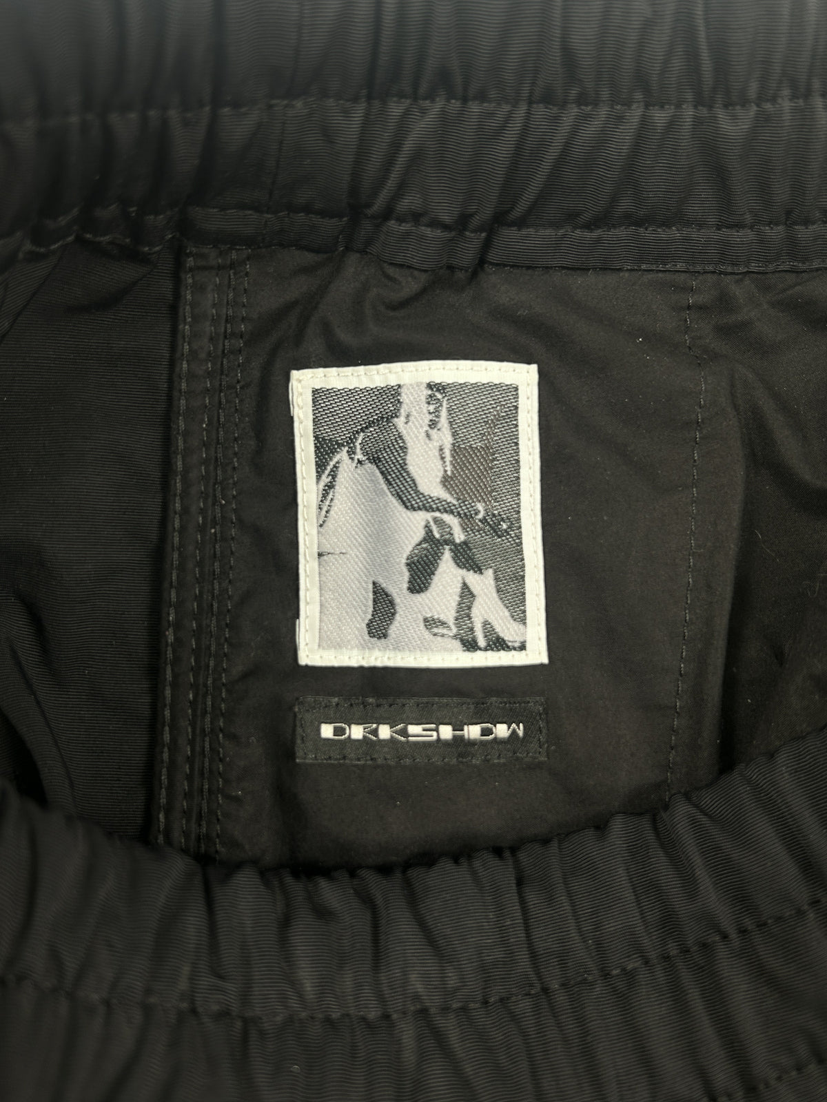 Rick Owens DRKSHDW Size XS Drawstring Cropped Trousers