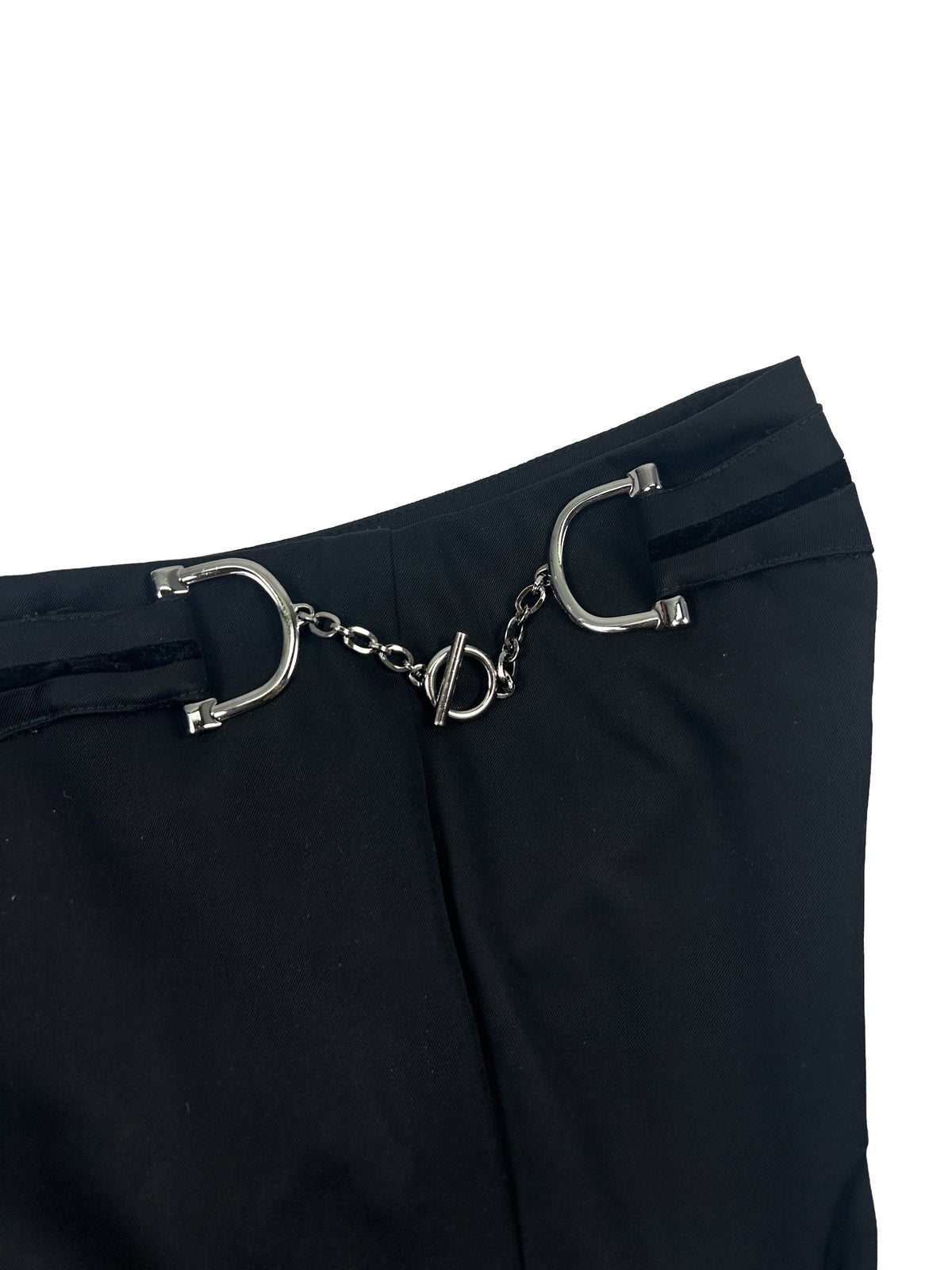 Gucci Size 42 Vintage Horsebit Cropped Trousers