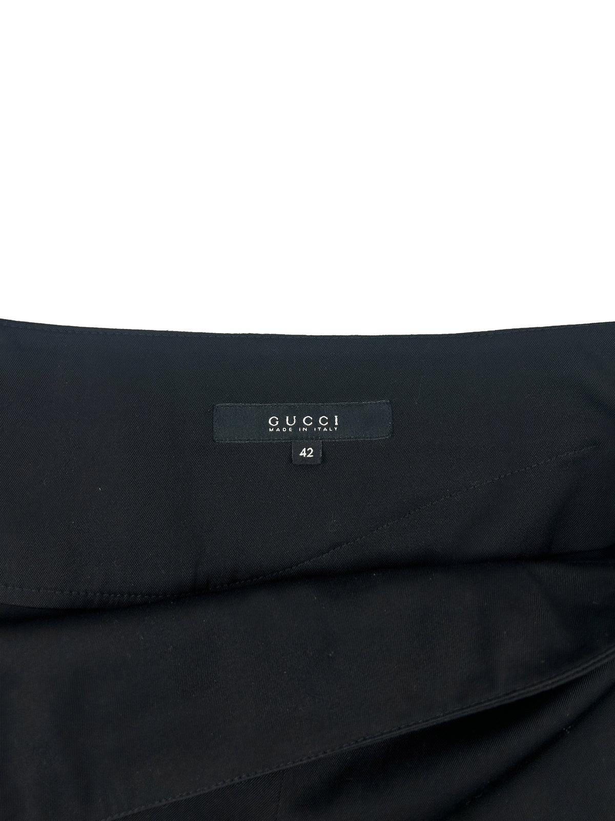 Gucci Size 42 Vintage Horsebit Cropped Trousers