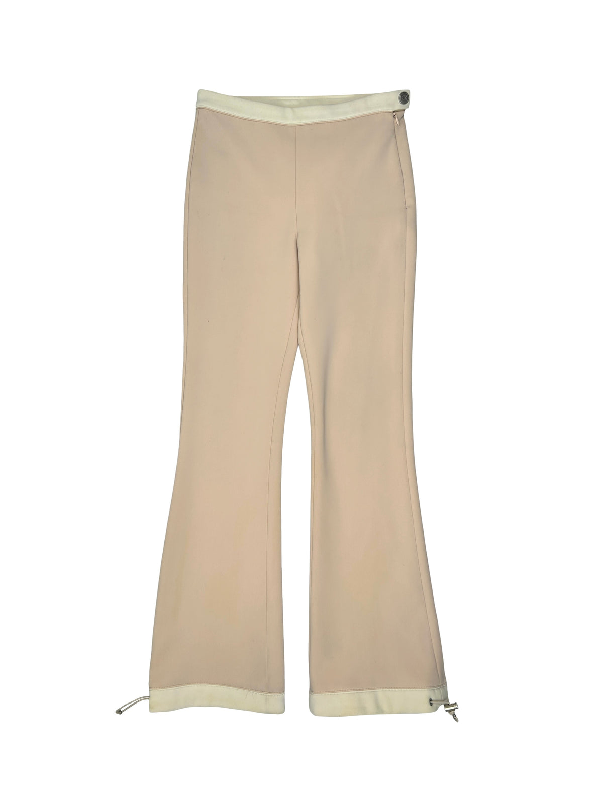 Chanel Size 36 Vintage 2001 Peach Neoprene Ski Pants