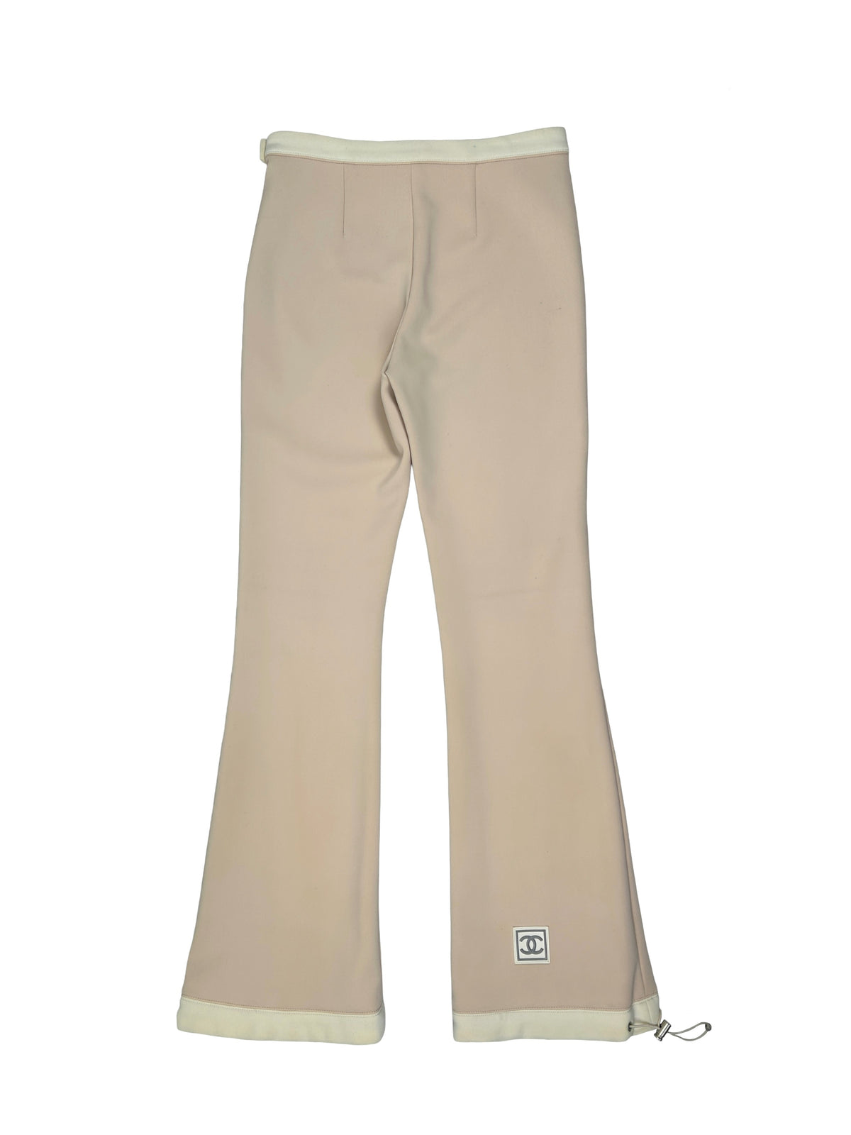 Chanel Size 36 Vintage 2001 Peach Neoprene Ski Pants