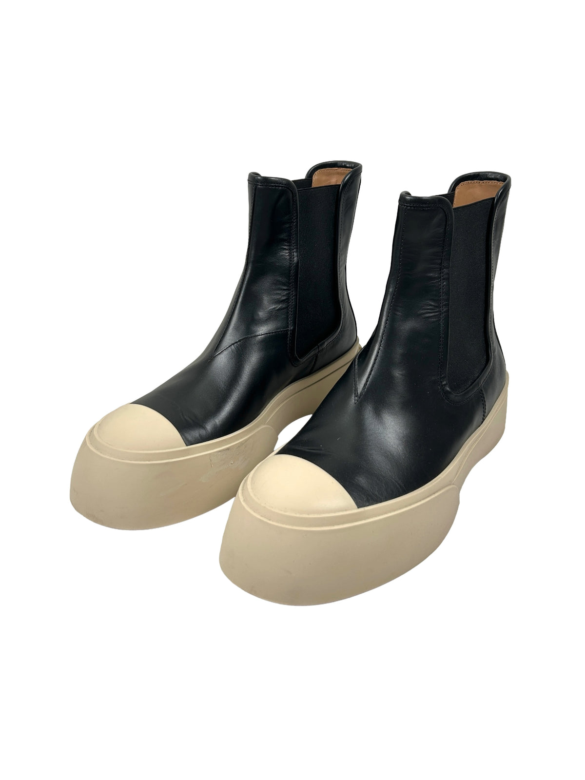 Marni Size 41 Pablo Leather Chelsea Boots