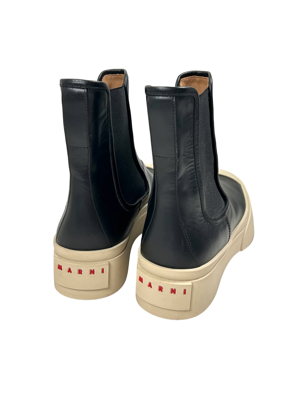 Marni Size 41 Pablo Leather Chelsea Boots