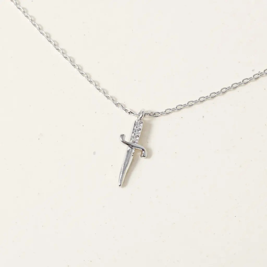 Gold Blade Away, Necklace