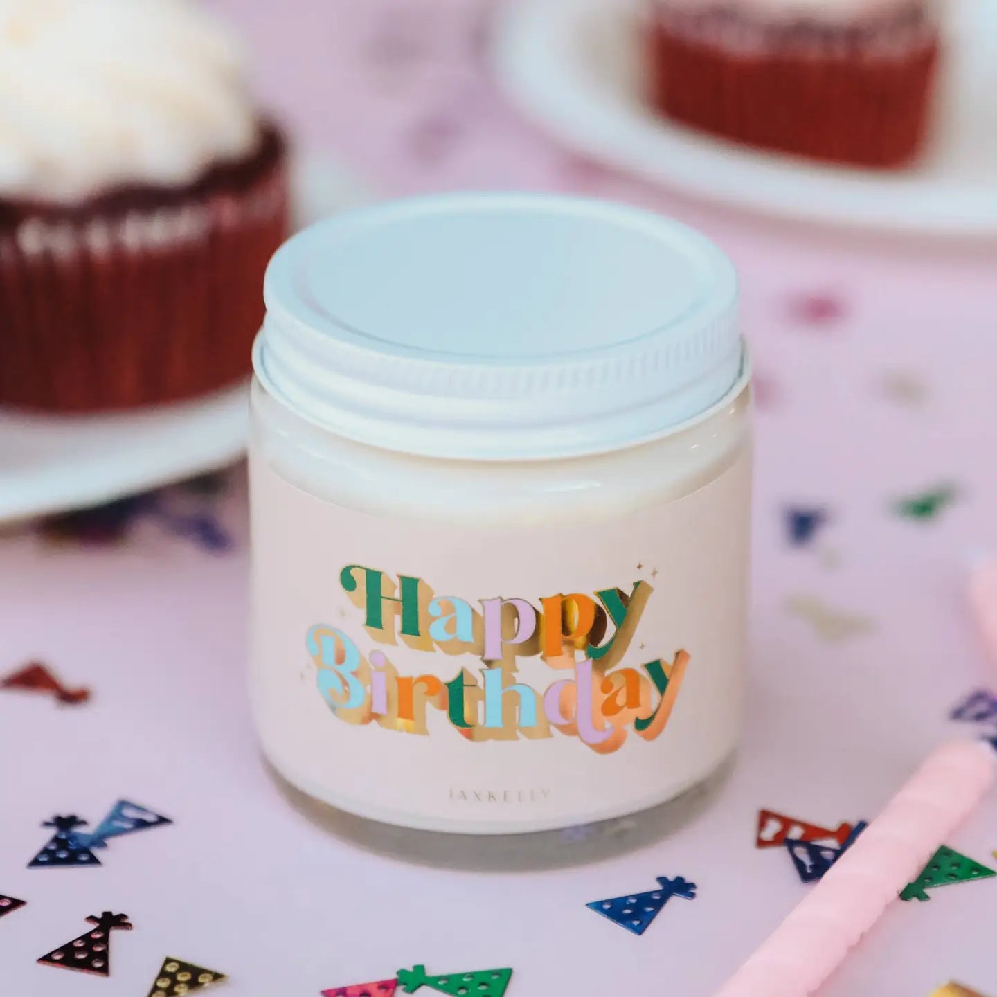 4oz - Happy Birthday Celebration Candles