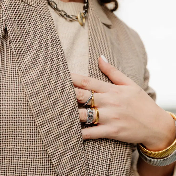 Abby Chain Ring - 8