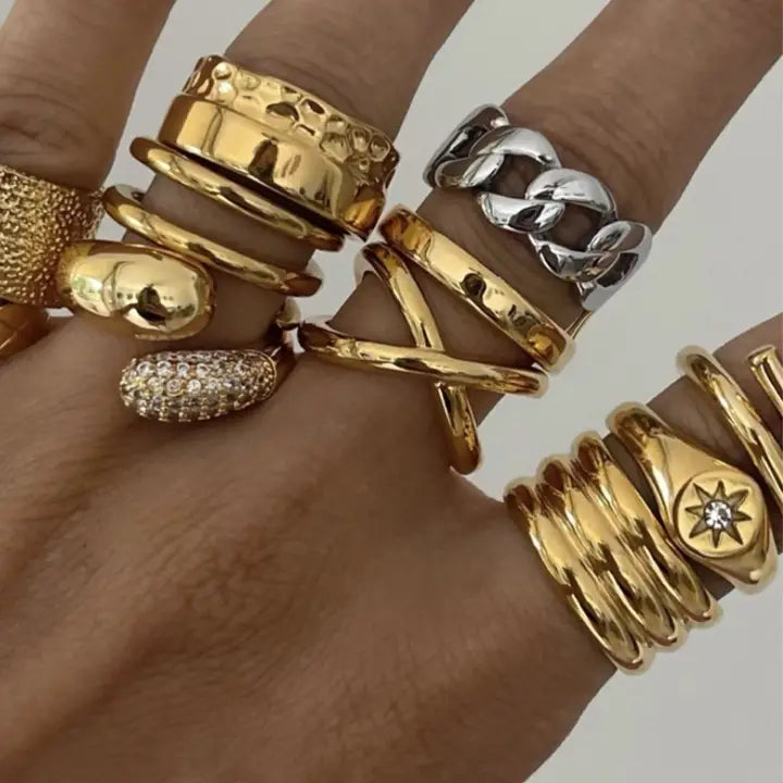 Abby Chain Ring - 7
