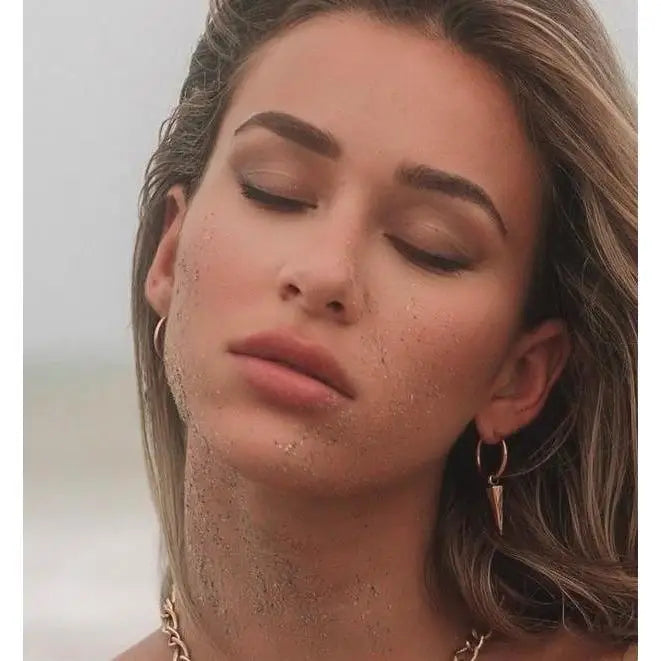 Aria Spike Hoops - Gold