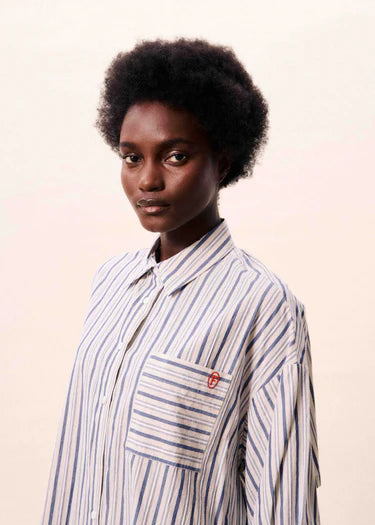 MOANA Dress Blue Denim