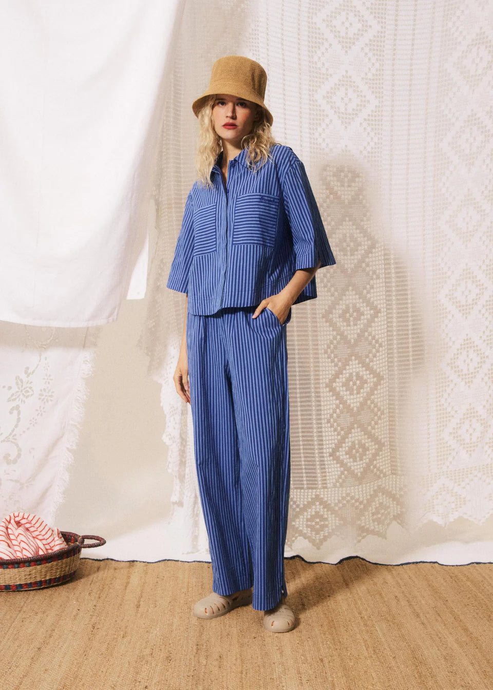 ANNA Electric Blue Shirt