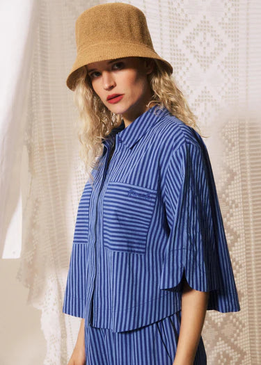 ANNA Electric Blue Shirt