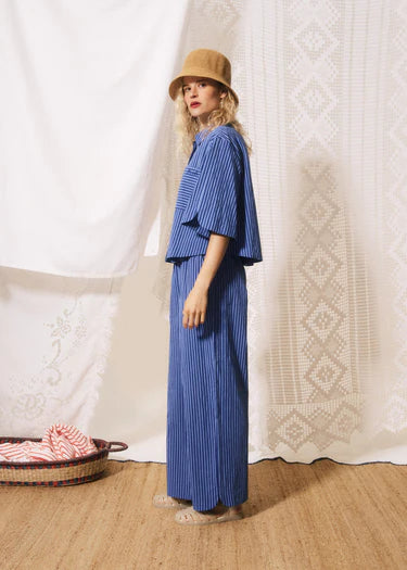 ANNUNZIATA Electric Blue Trousers XL