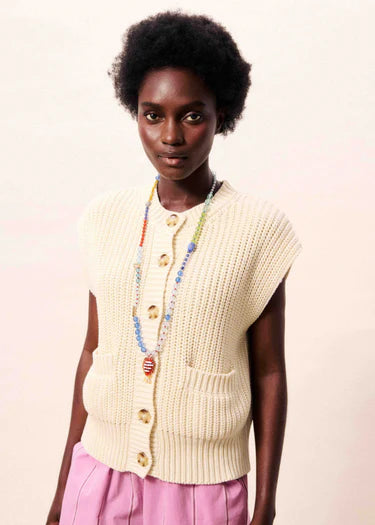 NATALIE Cream Cardigan