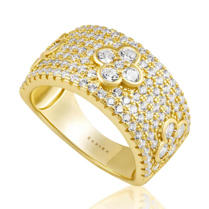Ellie Clover Pave Band - 9