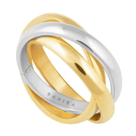 Golden Girl Ring Two Tone - 7