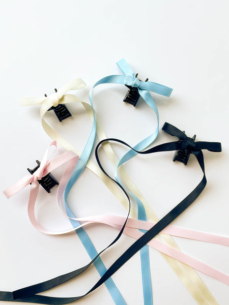 Mini Bow Clips - Set of 2