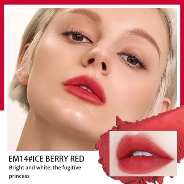 INTO YOU Airy Lip Cheek Mud - #em14 Cool Berry Red