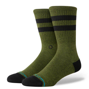 Joven Crew Socks Dark Green