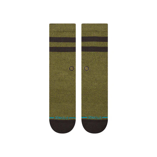 Joven Crew Socks Dark Green