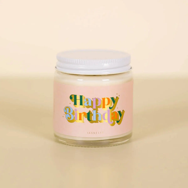 4oz - Happy Birthday Celebration Candles