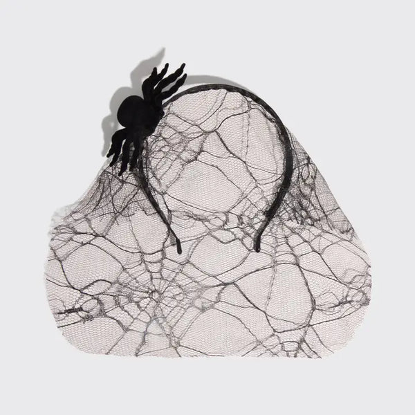 Veil Headband - Spiderweb