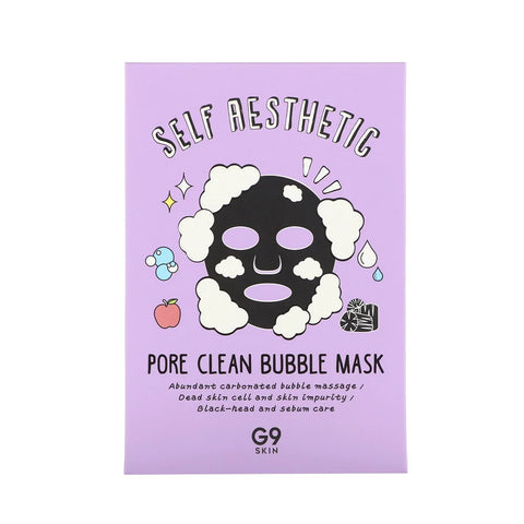 G9SKIN Self Aesthetic Pore Clean Bubble Mask