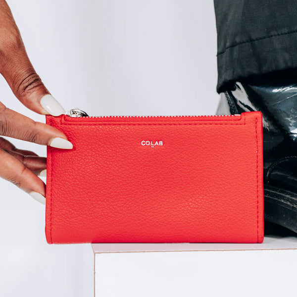 Co-Lab Dixon Wallet | Burgundy Red