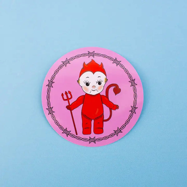 Kewpie Devil Sticker