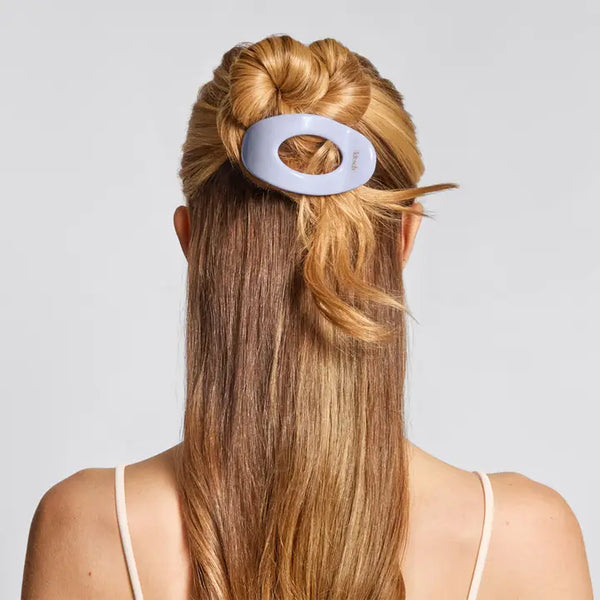 Recycled Plastic Medium Flat Cloud Clip - Hydrangea Breeze