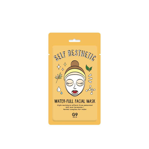 G9 Self Aesthetic face mask water-full facial peach