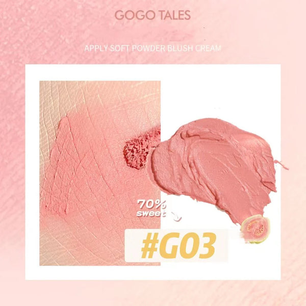 GOGOTALES Soft Powder Blush Cream - G03