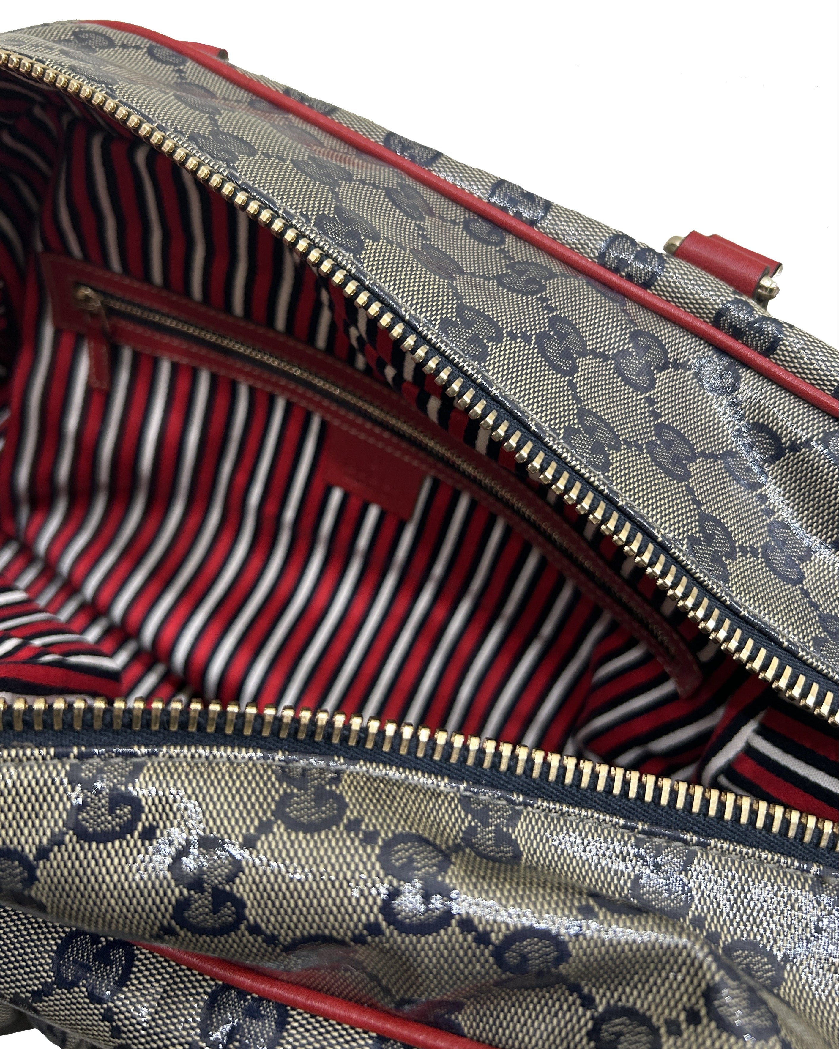 Gucci Crystal Coated Canvas Bag