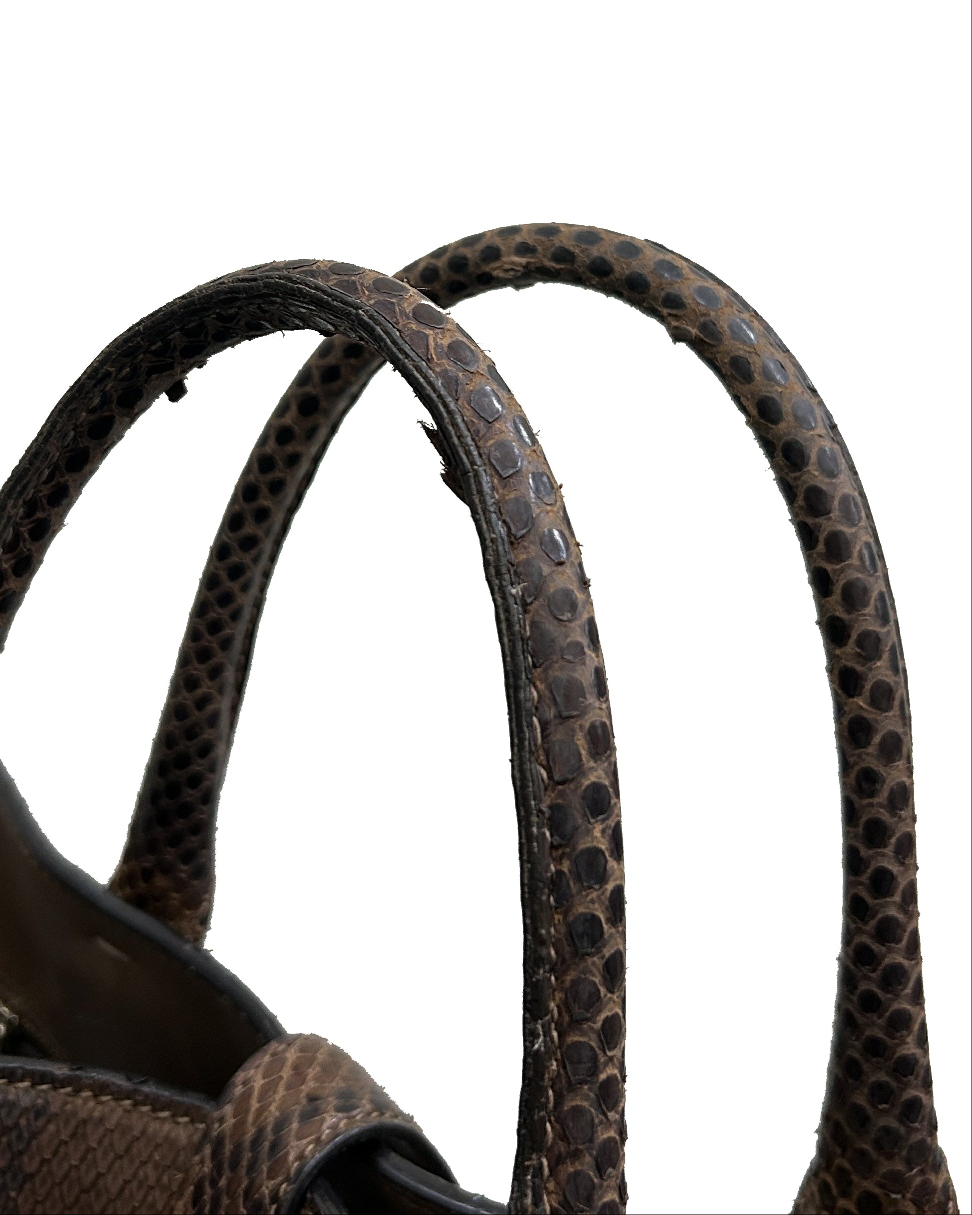 Gucci Soft Jackie Large Python Tote Bag Limited Edition