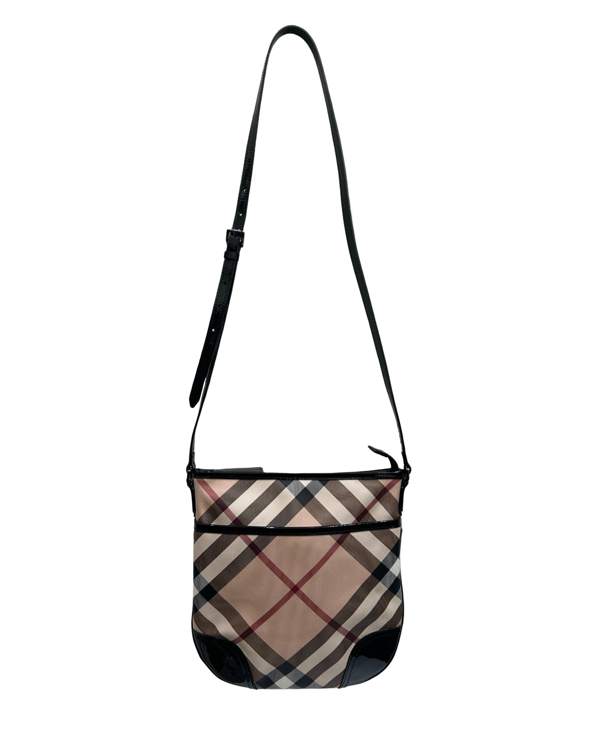 Burberry Dryden Nova Check Crossbody Bag