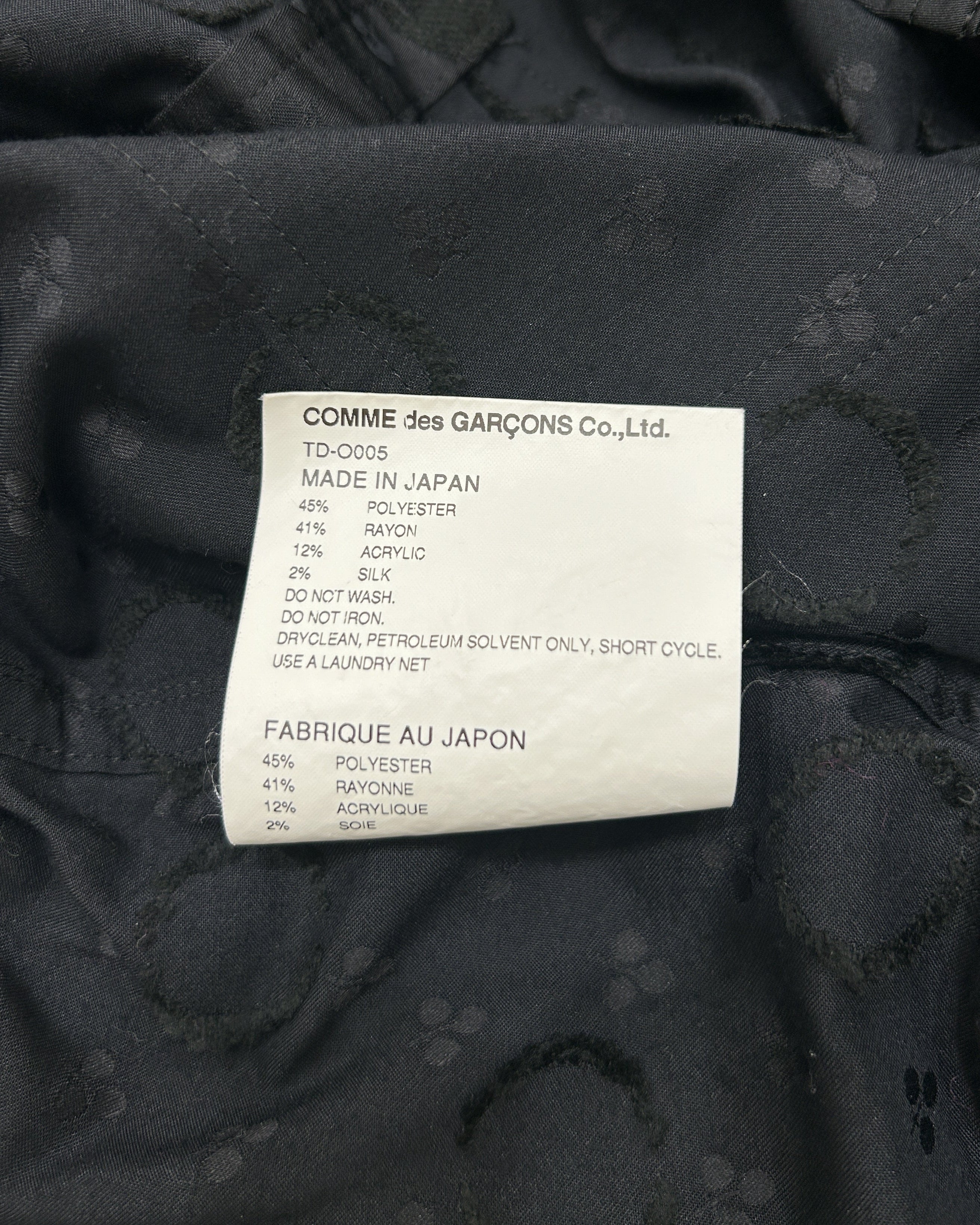 Tricot Comme Des Garçons Polka Dot Dress