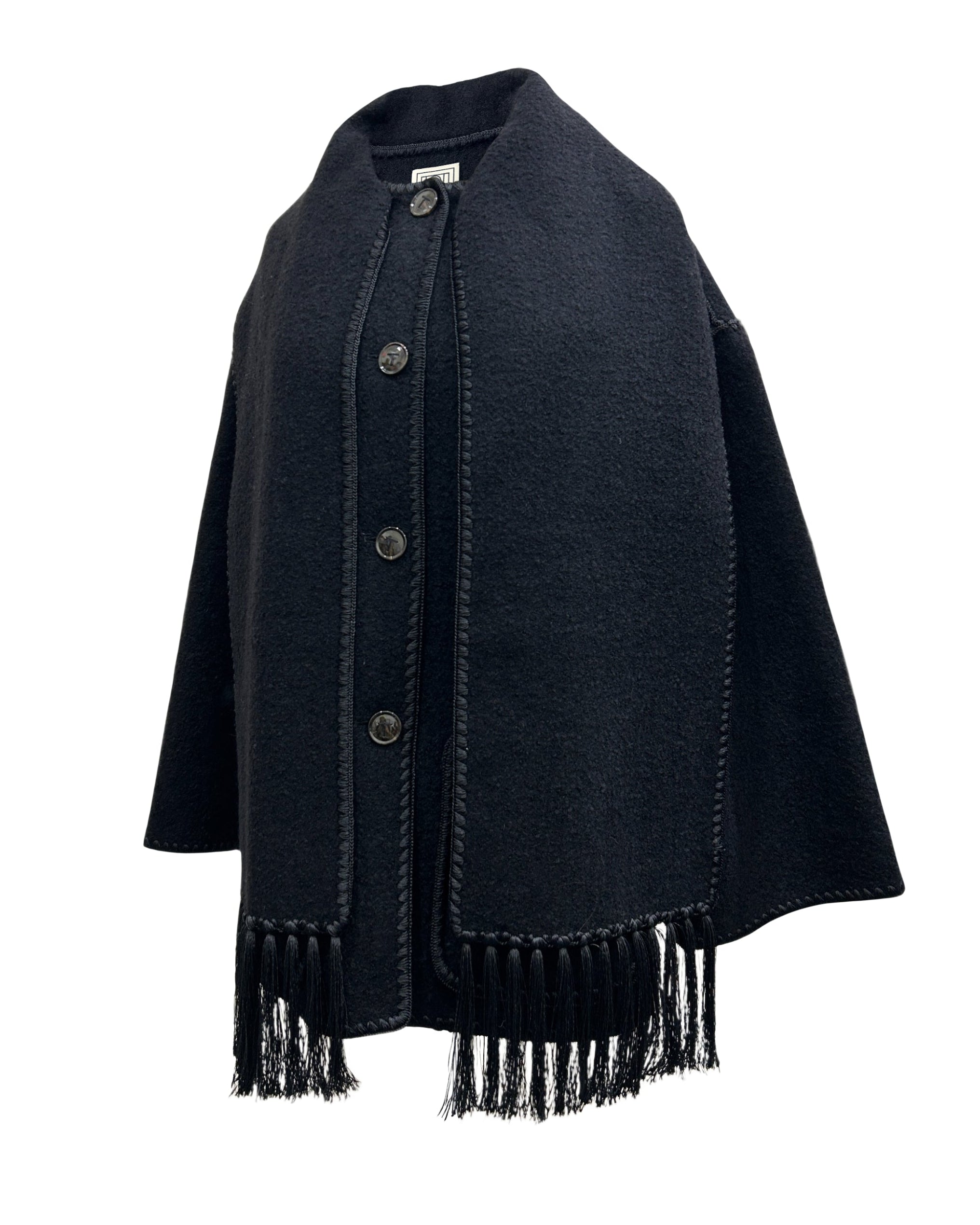 Toteme Size 30 Embroidered Scarf Jacket