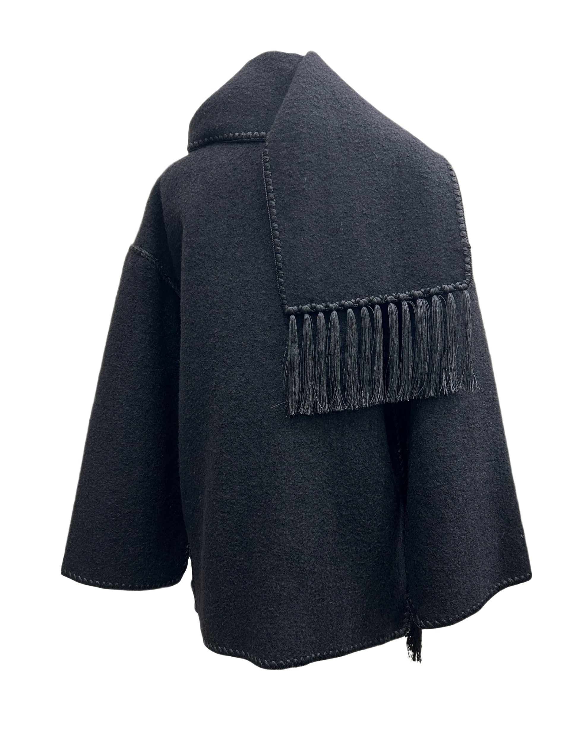 Toteme Size 30 Embroidered Scarf Jacket
