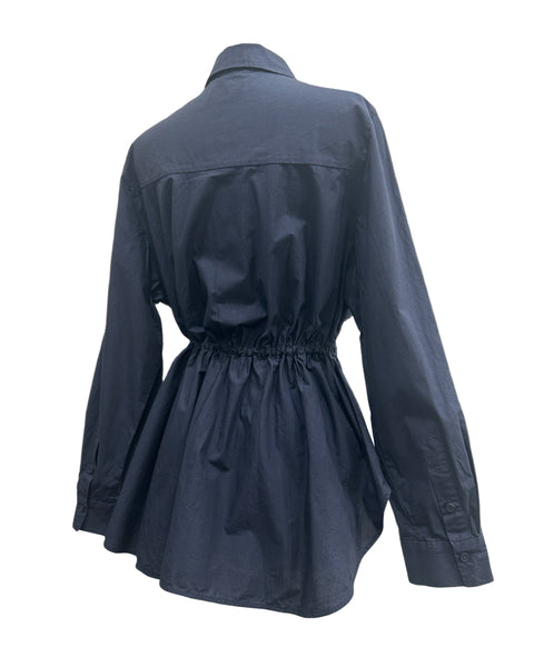 Cos Size 6 Gathered Waist Shirt