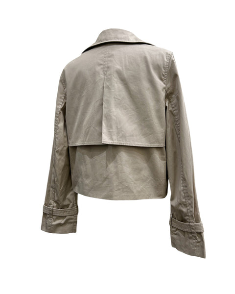 Aritzia Size XXS Cropped Trench Coat