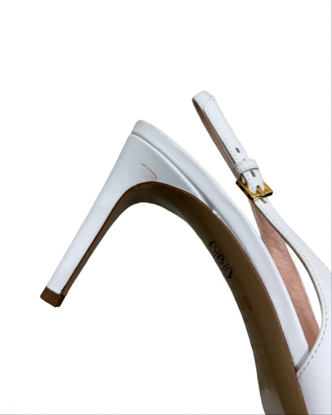 Moschino Size 8.5 Slingback Heels