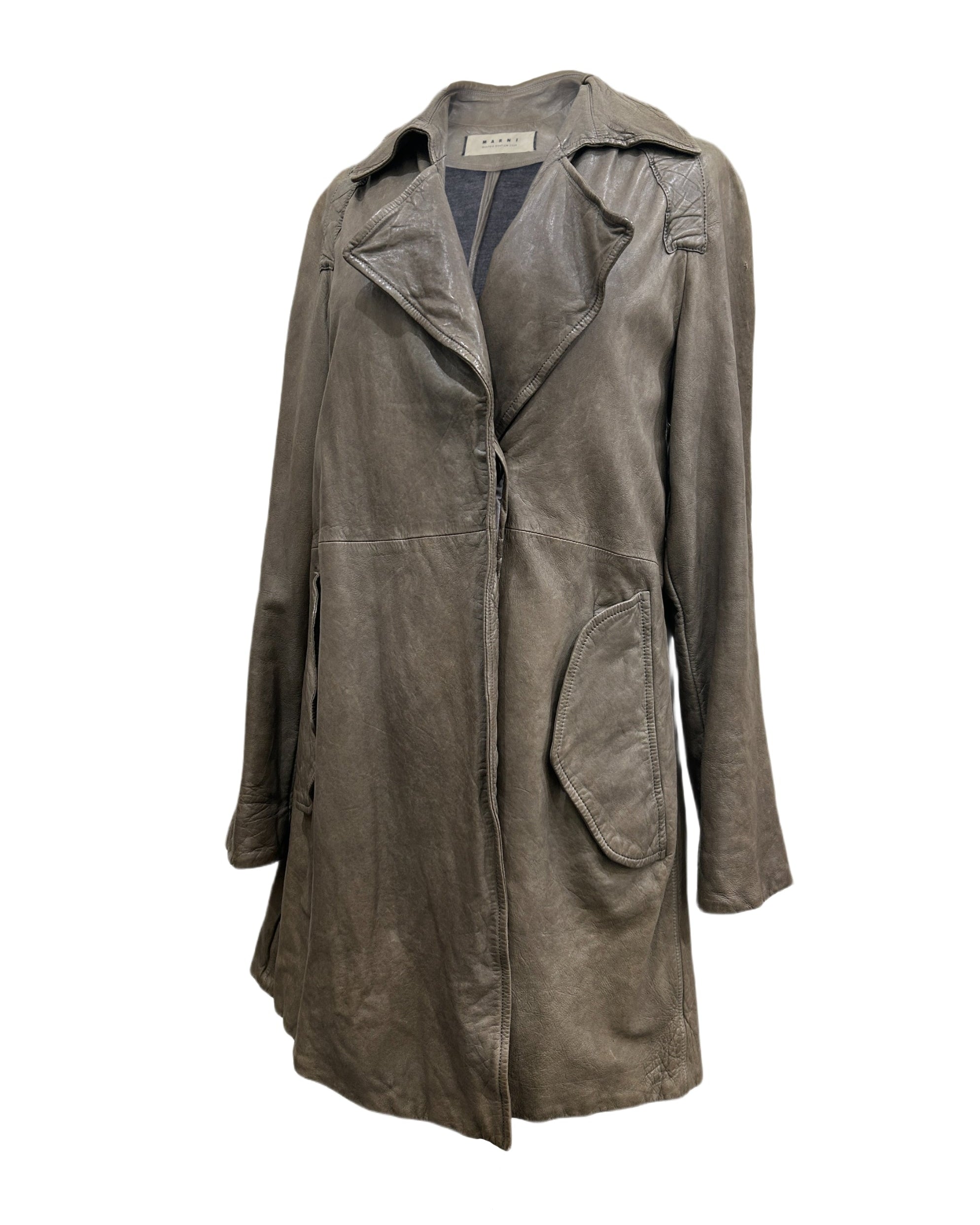 Marni Size 36 Lambskin Coat