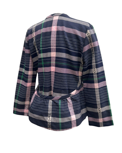 Henrik Vibskov Size XS Plaid Wrap Top