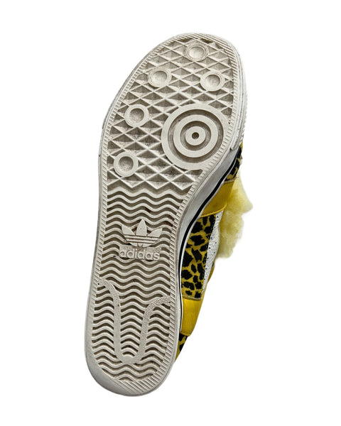 Jeremy Scott x Adidas Size 10.5 Bones Fur Shoes